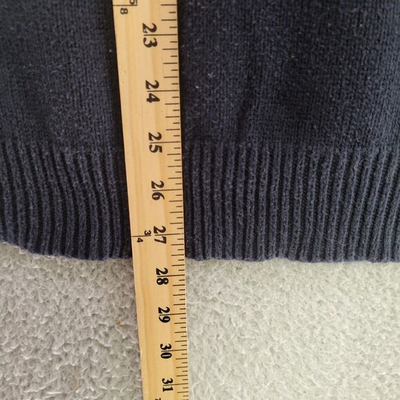 Gap Mock Sweater Womens L Dark Blue Pullover Sweatshirt Turtle Neck Knit - Picture 8 of 8